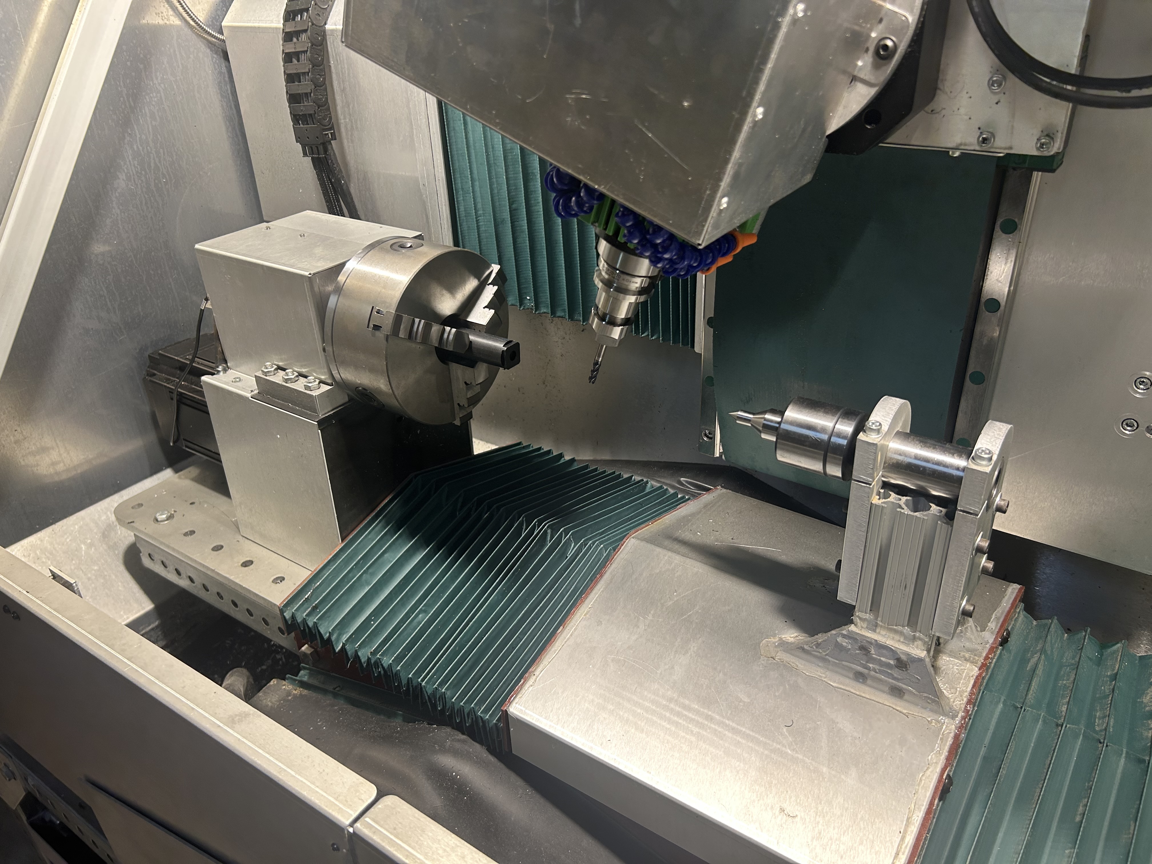 Bugs the 5-axis Lathe